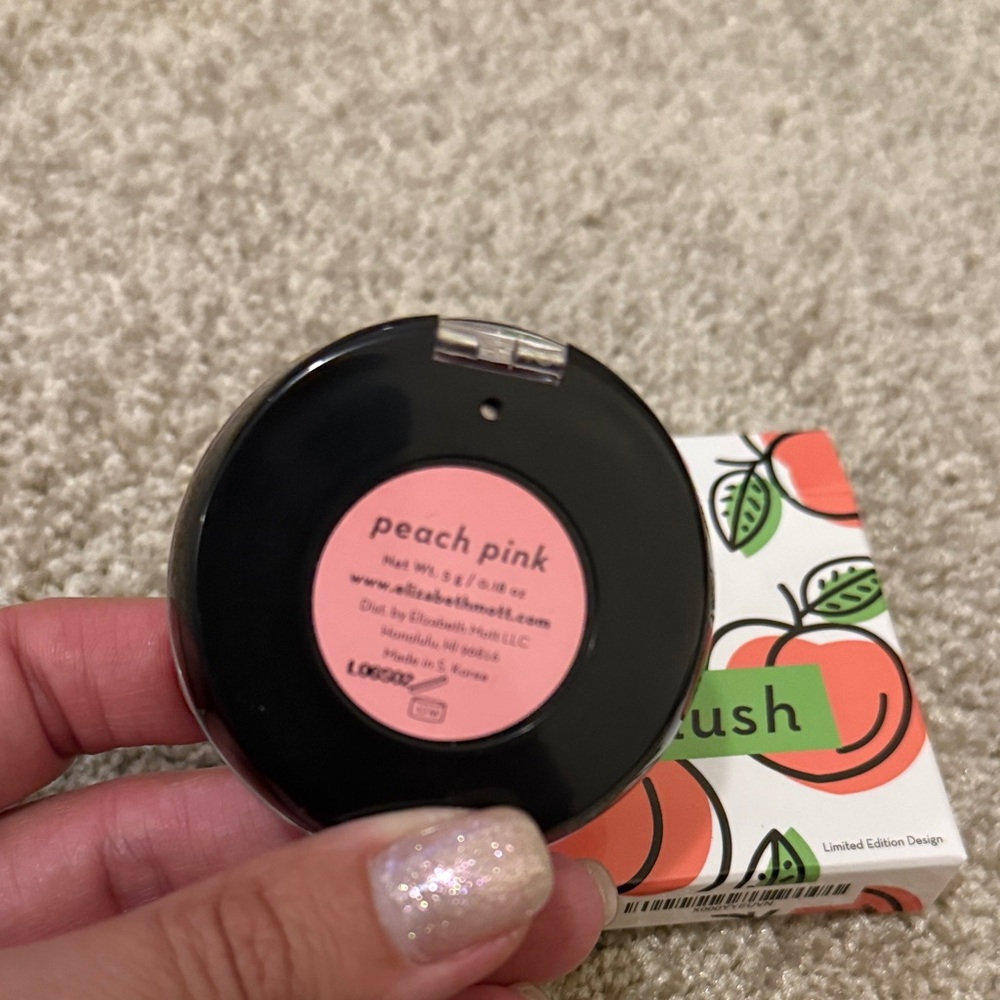 Elizabeth Mott Show Me Your Cheeks Blush - Peach Pink new - Picture 2 of 2